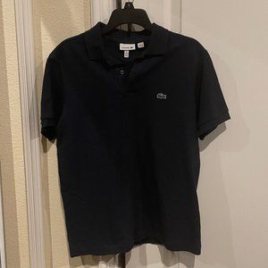 Lacoste Junior Boys Pique Logo Polo Shirt Short Sleeve